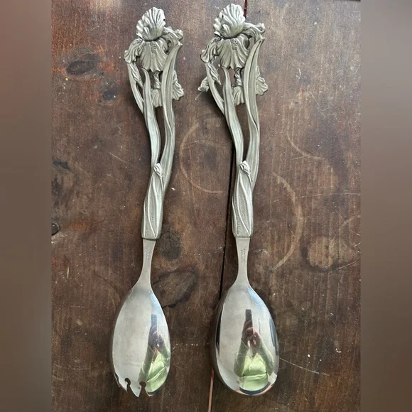 3/$25 - Sheffield England Serving Spoons - Picture 2 of 4